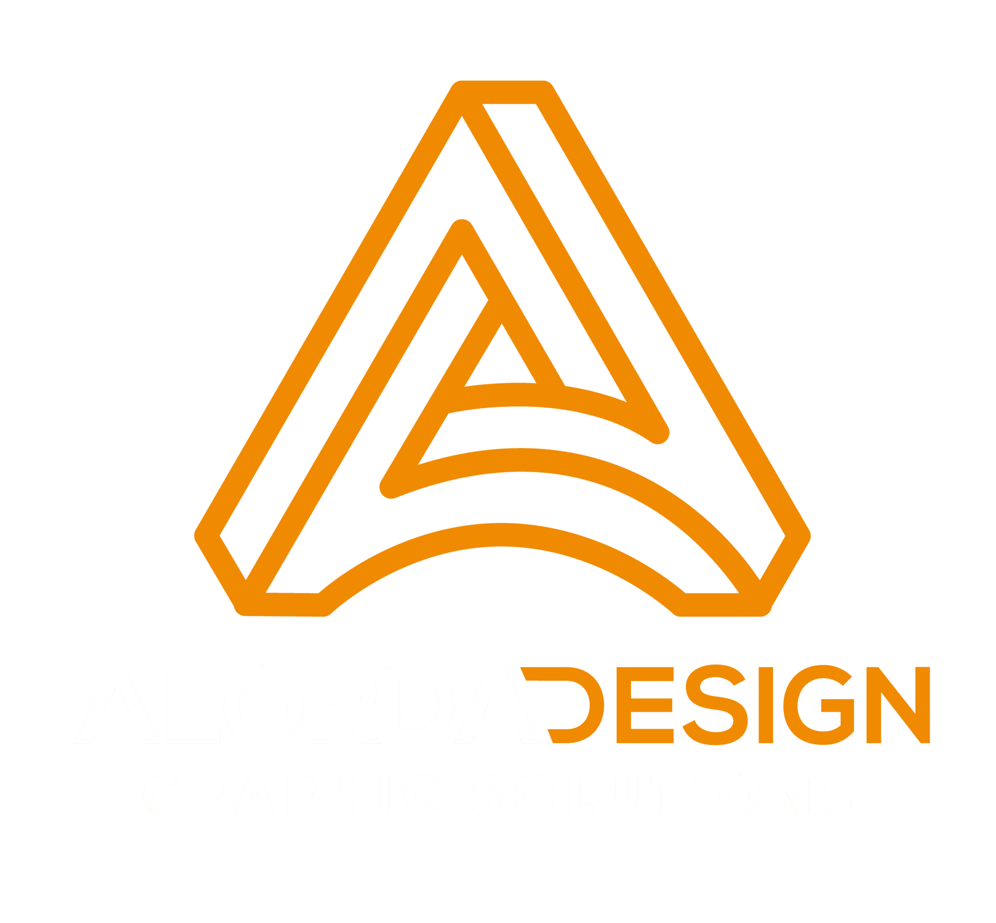 alorda design logo white